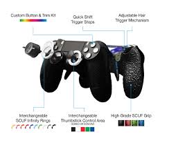 infinity4ps pro ps4 controller scuf gaming controller design custom buttons playstation 4