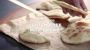 Gluten Free Pita Bread Recipe Yeast Free Youtube Pita Bread Recipe Gluten Free Pita Bread Gluten Free Pita