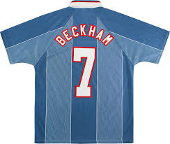England home stadium shirt 2018 with vardy 11 printing. 1996 97 England Away Shirt Beckham 7 Excellent L Classic Retro Vintage Football Shirts