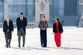 El debut de Sánchez y Robles en la Pascua Militar (FOTOS)