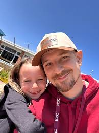 School lunch with my girl.