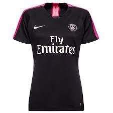 Unterstütze psg mit der offiziellen nike teamkollektion 21/22. Paris Saint Germain Training T Shirt Dry Squad Schwarz Pink Damen Www Unisportstore De