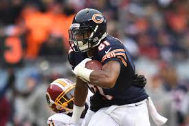 Chicago Bears 2018 Roster Turnover Wide Receiver Is The