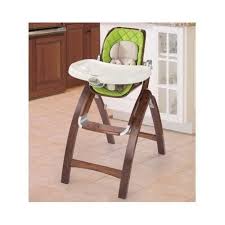 Wood Baby High Chair Green Infant Seat Feeding Toddler Booster Fold Adjustable Baby High Chair High Chair Baby Time