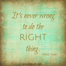 Image result for images about doing right