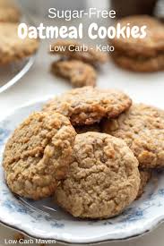 Refined (white) flour and added sugar. Sugar Free Oatmeal Cookies Low Carb Keto Low Carb Maven