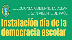 La democracia es un término de origen griego formado por las palabras demo cuyo significado se refiere a pueblo y kratia que hace referencia a poder o gobierno. Instalacion Dia De La Democracia Escolar I E San Vicente De Paul Youtube