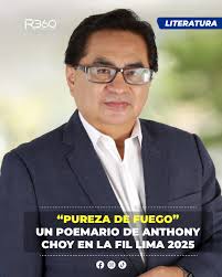 Anthony Choy, reconocido investigador y ufólogo, volverá a sus raíces con  la presentación de “Pureza de fuego”, un poemario erótico, urbano y  contestatario que será presentado el 19 de julio en el
