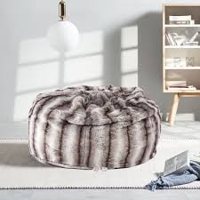 The technology used in comfy sacks foam sleeper chairs provide a comfort that is unlike any other piece of furniture available on the market. Karmas Product Faux Fur Bean Bag Chair Luxury And Comfy Big Beanless Bag Chairs Plush Furry Chair Soft Sofa Lounger For Adults And Kids Sponge Filling 3 Ft Grey Streak Print Walmart Com