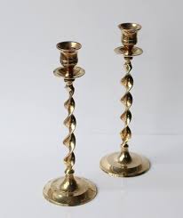 Dover candle holders, set of five | grandin road. Candles Holders 12 Tall Georgous And Stunning Vintage Antique Extra Large Ornate Hand Etched Solid Brass Candlestick Holders Home Decor