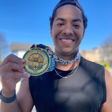 Wrapped up my first marathon! Wanted to try to squeeze this in before my  next knee surgery. Didn't train or diet properly for this and it definitely  showed in the last 6