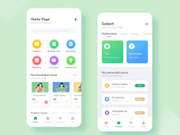 Online Education App 2 By Tina Lee For Top Pick Studio On Dribbble App Interface Design Mobile App Design Inspiration Android App Design