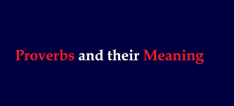 No collection of proverbs in english would be complete without the proverbs collected and published by the tudor courtier john heywood. Significance Of Proverbs In Africa And Beyond By Social Engtuto Medium