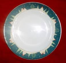 Oneida's Warren Kimble Sakura Series Snowmen Christmas Bowls