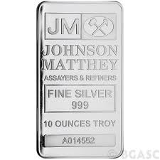 Great savings free delivery / collection on many items. Buy 10 Oz Silver Bars Johnson Matthey 999 Fine Bullion Ingot Secondary Market Special Order Buy Gold And Silver Coins Bgasc Com