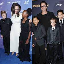 Angelina jolie and brad pitt's children to follow in their famous parents' footsteps? Angelina Jolie With Kids Vs Brad Pitt With The Kids Photos Hollywood Life
