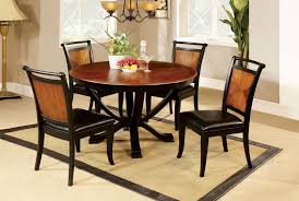 About 22% of these are dining tables, 4% are dining chairs, and 11% are dining room sets. Cm3034rt Acacia Black 5 Pieces 48 Inch Round Dining Table Set Luchy Amor Furniture