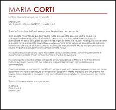 Lettera di presentazione per banca se sei in procinto di inviare il tuo curriculum per candidarti per una posizione in banca, è molto importante farlo precedere da una lettera di presentazione, che colpisca il selezionatore e lo convinca a prendere in considerazione il tuo cv. Esempio Lettera Di Presentazione Avvocato Livecareer