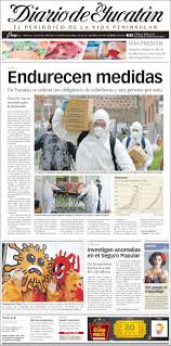 El kiosco visual de internet. Newspaper Diario De Yucatan Mexico Newspapers In Mexico Thursday S Edition April 23 Of 2020 Kiosko Net