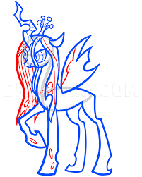 Today we have queen chrysalis.subscribe for new daily videos: How To Draw Queen Chrysalis My Little Pony Coloring Page Trace Drawing