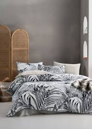 I really favor walnut and found someone selling three sheets of walnut plywood for $100. Vintage Retro Mod Mid Century Modern Tropical Print Duvet Cover Set Palm Leaves Black And White Eikei