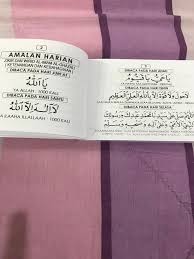 Yuk cek aplikasi ratib wirid hizib sehari hari ini yang mana bisa kita putar dengan mudah melalui perangkat android kita masing kedepannya, kami akan selalu update ratib wirid hizib sehari hari. Buku Doa S Harian Books Stationery Books On Carousell