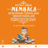 Buatlah kalimat ajakan membaca buku diprpustakaan lks : 1