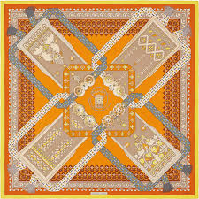La Maison Des Carres Hermes Brins D Or Hermes Scarf Pattern Art History Design