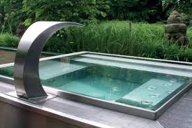 Whirlpool Aus Edelstahl Im Garten Whirlpool Whirlpool Garten Wirlpool Garten