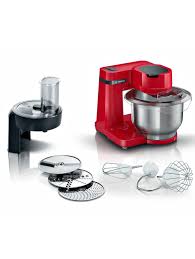 Any described warranty is supplied by the manufacturer of this article and is provided at least in germany. Bosch Kuchenmaschine Mum Serie 2 Mums2er01 Mit Durchlaufschnitzler Rot Klingel