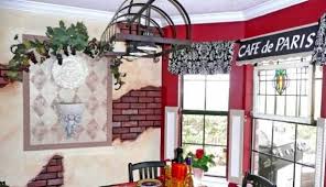 Funky Paris Cafe Theme Bistro Decor Bistro Kitchen Paris Kitchen