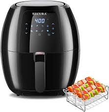 Great For Secura Max 6 3qt Air Fryer 1700w Digital Hot Air Fryer 10 In 1 Oven Oilless Electric Cooker W Preheat Shake Remind In 2020 Electric Cooker Electricity Oven