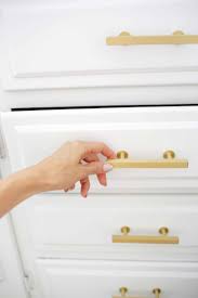 These come in a variety of wood tones and are used just like a felt marker. How I Refreshed My Kitchen Cabinets In One Afternoon A Beautiful Mess