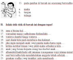 Berikut yaitu contoh soal ulangan evaluasi selesai semester (uas/pas) semester 1 (ganjil) untuk kelas 12 tingkat sma/smk. Soal Uas Ukk Pai Kelas 1 Sd Semester 2 Tipstriksib