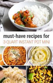 Did you know you could whip up cheesecake, frittatas and even cough. Must Have Instant Pot Mini Recipes 3 Quart