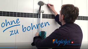 Unser team hat unterschiedliche hersteller & marken verglichen und wir präsentieren. Aglaja Duschsysteme Ohne Bohren Montieren Youtube