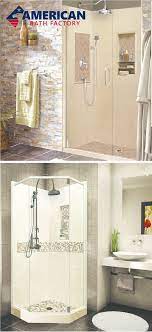 Stone And Glass Mosaic Shower Kit From 1 267 Easy To Install Shower Kits Make Shower Remodels A Small Shower Remodel Small Bathroom Remodel Bathroom Design