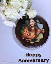 Local florist delivery · same day delivery · truly original gifts Best Marriage Anniversary Cake With Photo