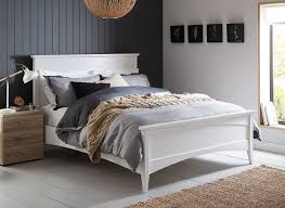 Miller White Wooden Bed Frame Dreams White Wooden Bed White Bed Frame Wooden Bed Frames