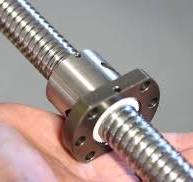 25mm Ball Screw with Ball Nut with Approximately 5 turns per inch