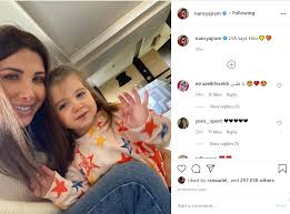 كأنّو هيدي الأحاسيس لأوّل مرّة عم عيشها وعم بشعر فيها عم برجع أحلم باليوم بدّي أرجع وعي عليها بنصّ الليل وغطّيها. Ù†Ø§Ù†Ø³ÙŠ Ø¹Ø¬Ø±Ù… ØªÙ†Ø´Ø± Ø£Ø­Ø¯Ø« ØµÙˆØ±Ø© Ù„Ø§Ø¨Ù†ØªÙ‡Ø§ Ù„ÙŠØ§ ØªØ­ÙŠÙŠ Ø¬Ù…Ù‡ÙˆØ±Ù‡Ø§ Ù†ÙˆØ§Ø¹Ù…