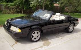 Black And White Mustang Convertible Black 1992 Mustang Convertible Mustang Convertible Mustang Mustang Lx