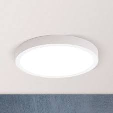 plafonnier led vika rond blanc plafondlamp plafondverlichting led