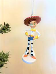 Disney Toy Story 4 Woody, Jessie and Buzz Light Year Christmas Ornament Set  of 3