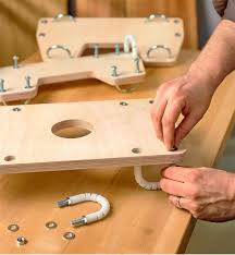Square and flatten live edge slabs for perfect designs. Router Sled Hardware Kit Lee Valley Tools