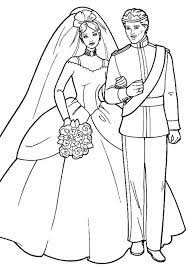 We have lots of barbie coloring pages at allkidsnetwork.com. Barbie And Ken In Wedding Ceremony Coloring Page Coloring Sun Barbie Coloring Wedding Coloring Pages Barbie Coloring Pages