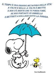 Il Tempo E Una Grande Metafora Della Vita A Volte E Bello A Volte E Brutto E Non C E Niente Che Tu Possa Fa Citazioni Snoopy Citazioni Carine Frasi Positive