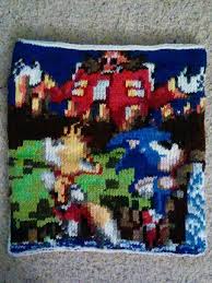 Knit tapestry (all 3 results). Sonic 2 Knit Tapestry By Ghostladywulff On Deviantart