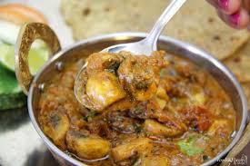 Mushroom Masala Curry Recipes Masala Curry Mushroom Curry