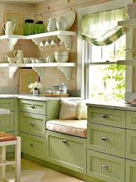 Green Beautiful Kitchen Designs Beautiful Kitchen Designs For Small Kitchens Better Hom Cottage Kitchen Design Kitchen Design Small Farmhouse Kitchen Decor